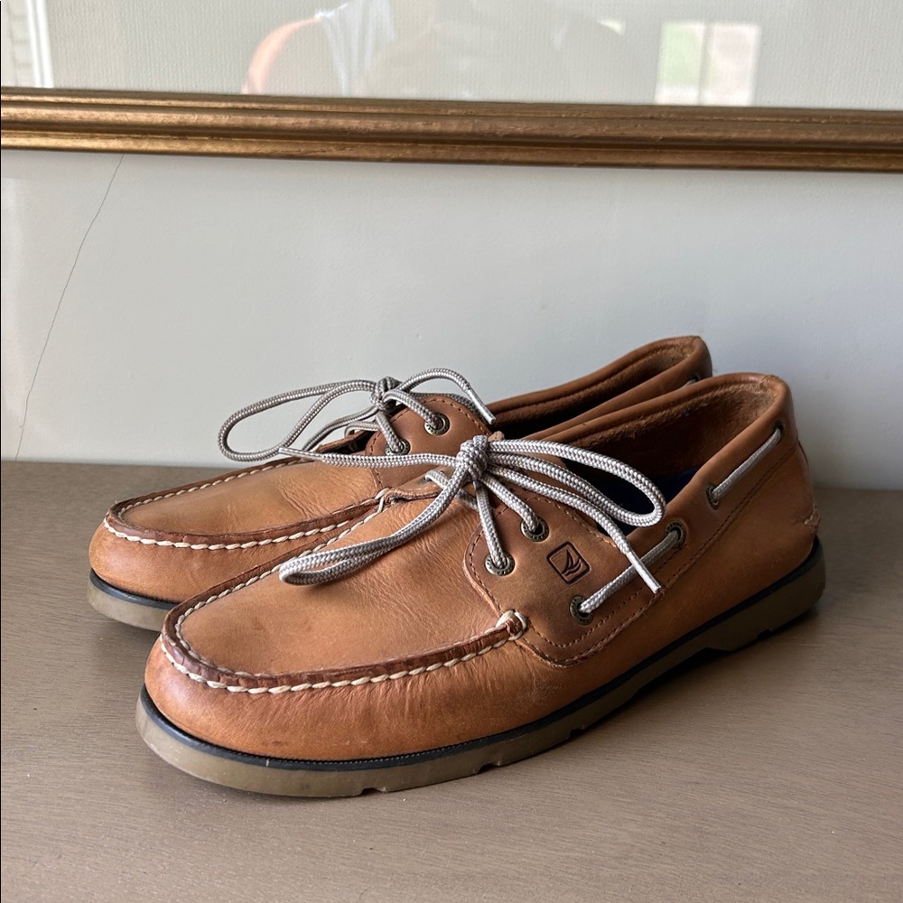 Sperry Brown Leather Loafers